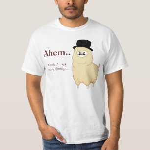 Gullig gentlemanAlpaca T-shirt