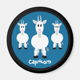 Gullig getCapricornZodiac undertecknar Magnet