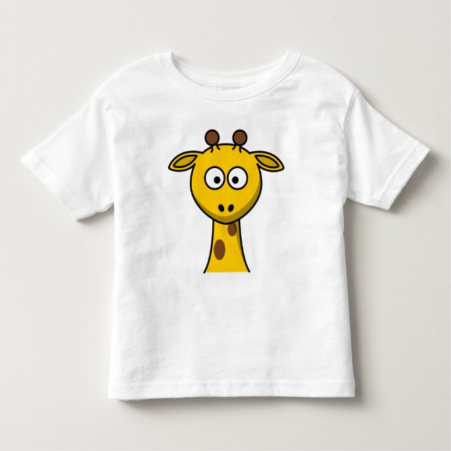 Gullig giraff tee shirt (Framsida)