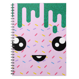 gullig glass anteckningsbok