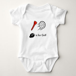 Gullig Golf lurar T-skjortan Tee Shirt