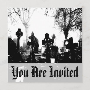 Gullig graveyard inbjudningar