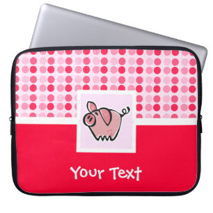 Gullig gris laptop sleeve