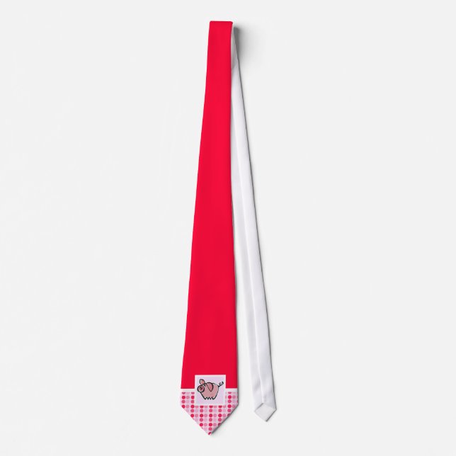 Gullig gris slips (Framsida)