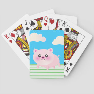Gullig gristecknad casinokort