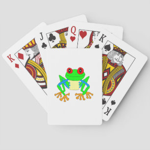 Gullig groda casinokort