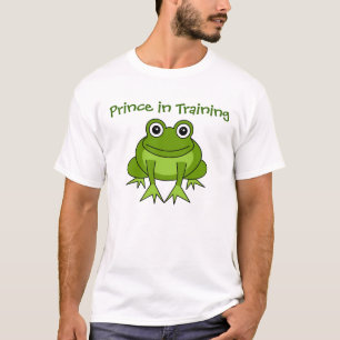 Gullig grodatecknad - Prince i utbildning T-shirt