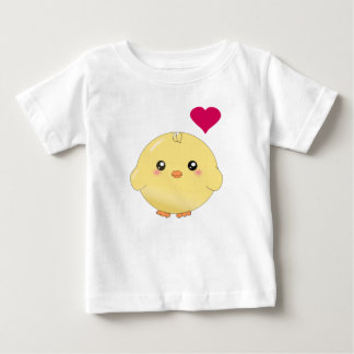 Gullig gul chick t shirt