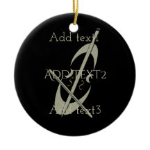 Gullig guld- violoncellmusikfläkt