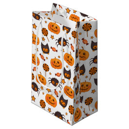 Gullig Halloween mönsterillustration