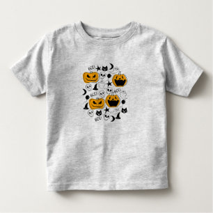 Gullig Halloween varelseillustration Tee