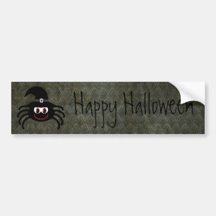 Gullig happy halloween för Grunge för Bildekal