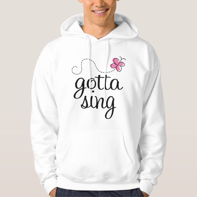 GULLIG HAR SOM SJUNGER ROSOR SWEATSHIRT (Framsida)