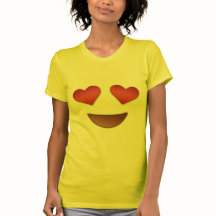 Gullig hjärta för ögaemoji