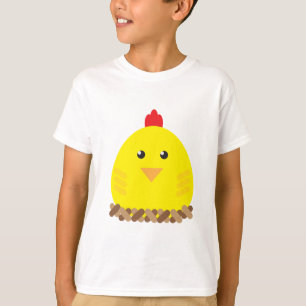 Gullig höna t shirt