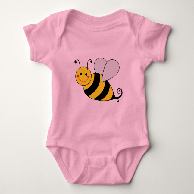 Gullig humla t-shirt (Framsida)