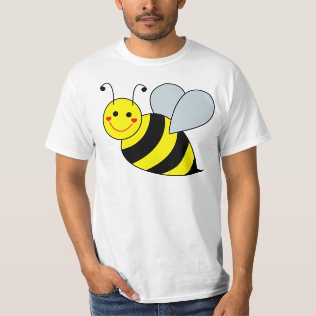 Gullig humla tee (Framsida)