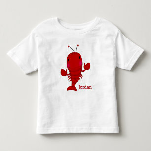 Gullig hummer för barn t shirt