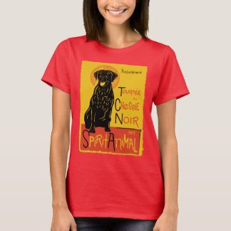 Gullig hund för ChesapeakefjärdRetriever T Shirt