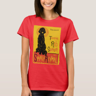 Gullig hund för irländsk Setter T Shirt
