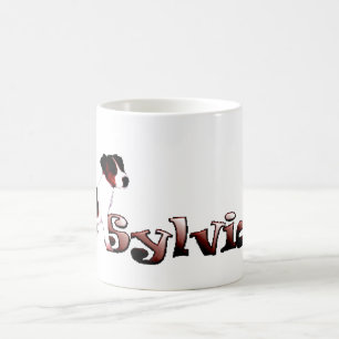 Gullig hund kaffemugg