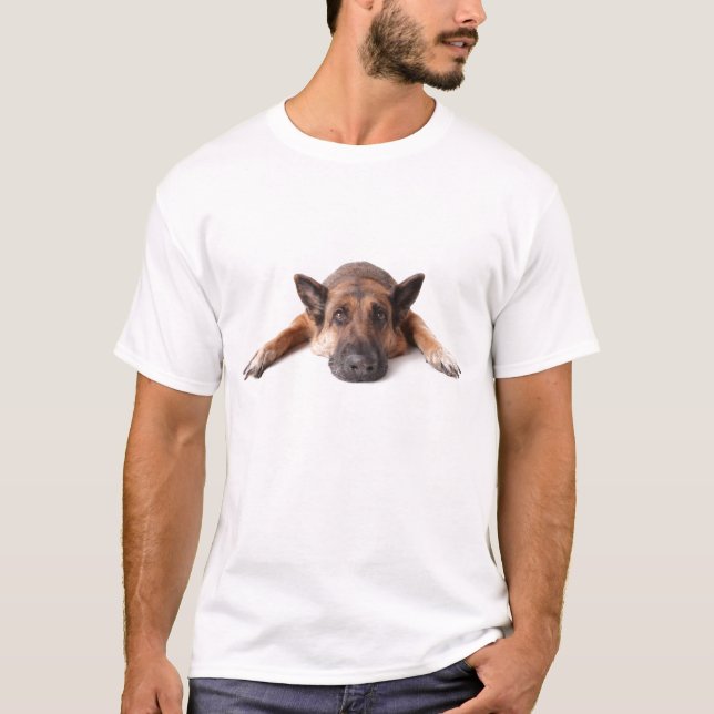 Gullig hund t shirt (Framsida)