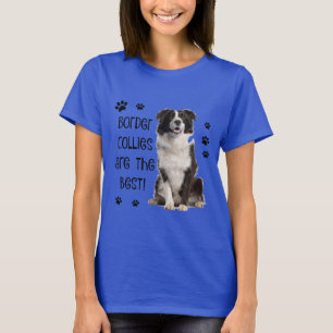 Gullig hund tröja! GränsCollies är det bäst! T Shirt