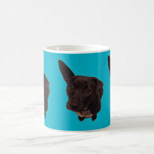 Gullig hundmugg kaffemugg