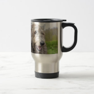 Gullig irländsk Wolfhound Resemugg