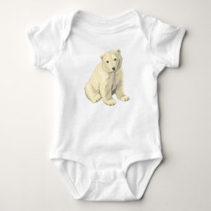 Gullig isbjörn tee shirt