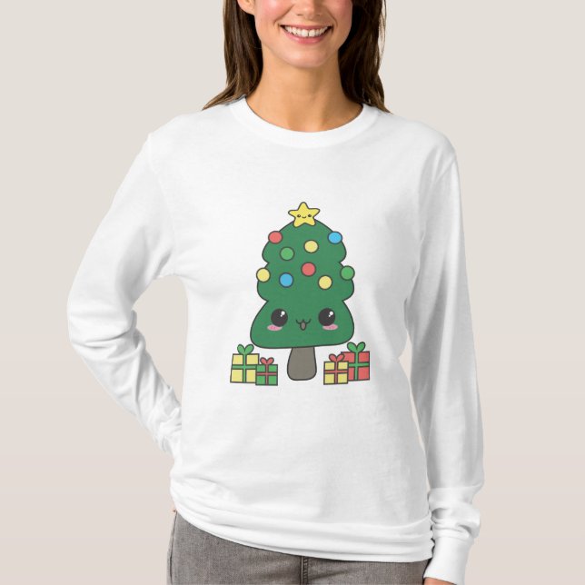 Gullig jul t shirt (Framsida)