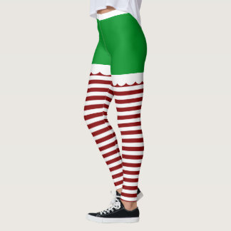 Gullig julälva leggings