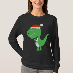 Gullig jumper för tröja för julaftonjulDinosaur