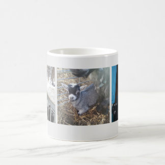 Gullig kaffemugg som börjar din dag