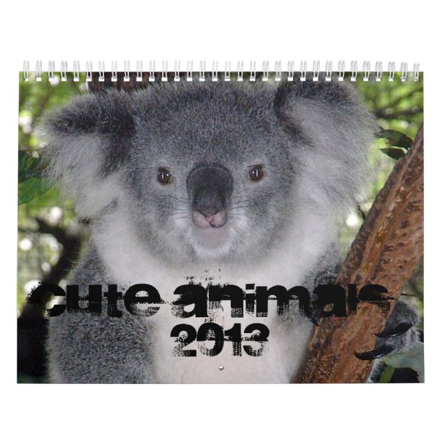 GULLIG KALENDER FÖR DJUR 2013 (Omslag)