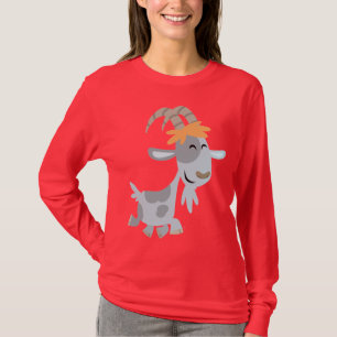 Gullig kall T-tröja för tecknadgetkvinnor T-shirt
