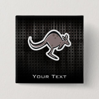 Gullig känguru; Coola Knapp