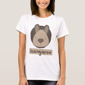 gullig känguru t-shirt