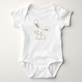 Gullig kanin t shirt