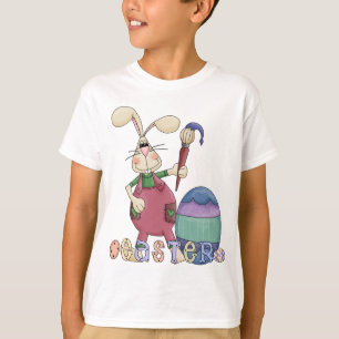 Gullig kaninskjortaför barn t-shirt