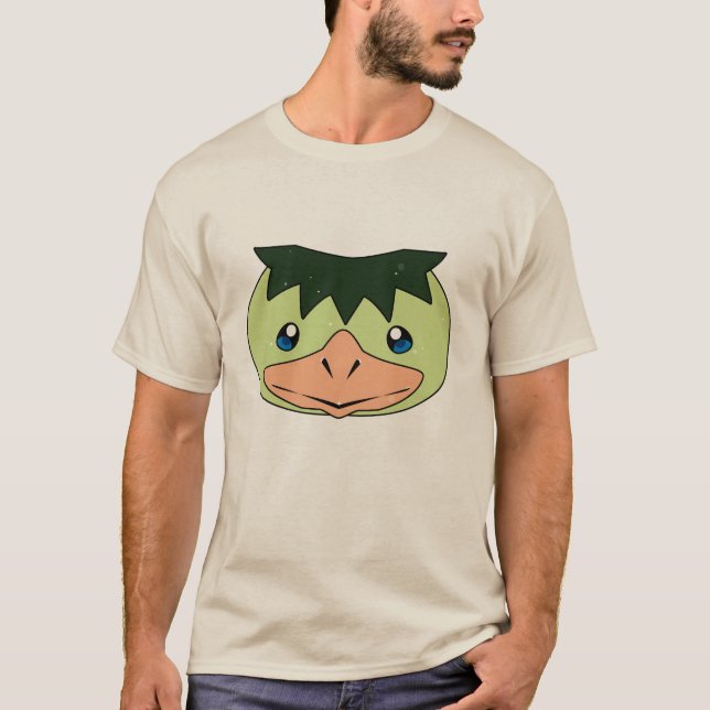 Gullig Kappa - japanskt mythology-/animemonster T-shirt (Framsida)