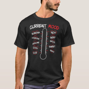 Gullig kärlek för valentines dayMoodtermometern T Shirt