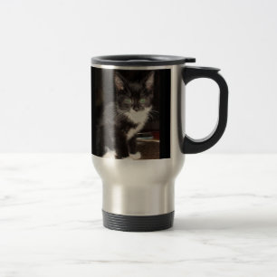 Gullig kattunge resemugg