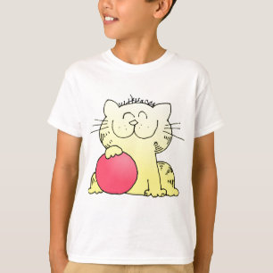 Gullig kattunge t shirt