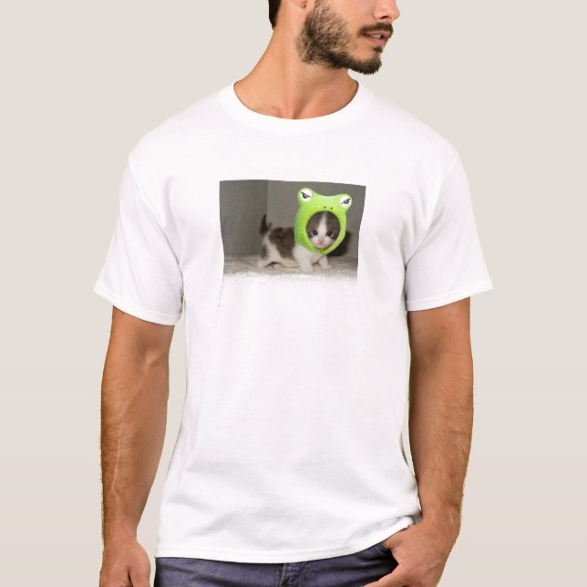 gullig kattunge t shirt (Framsida)