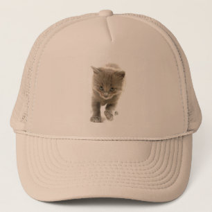 gullig kattunge truckerkeps