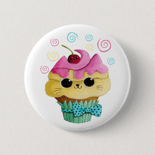 Gullig kattungemuffin knapp