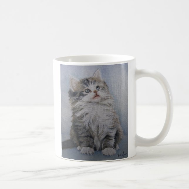 Gullig kattungemugg kaffemugg (Höger)