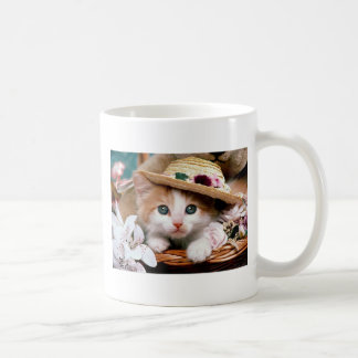Gullig kattungemugg kaffemugg