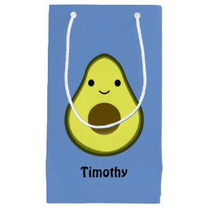 Gullig Kawaii avokado